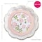 9&#x22; Pink Tea Time Whimsy Premium Paper Plates, 16ct.